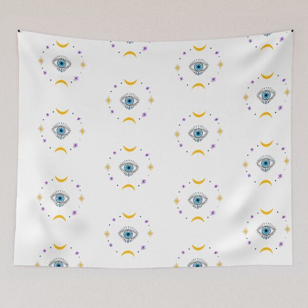 Item preview, Evil eye pattern designed and sold by Bella Nasser.