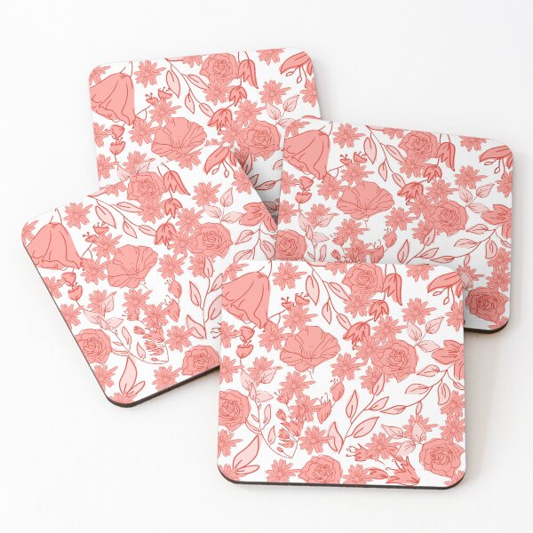 Item preview, peach color flowers designed and sold by crissenshop.