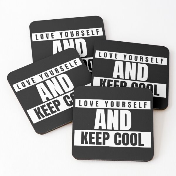 Item preview, CUTE LOVE YOURSELF AND KEEP COOL designed and sold by YourEssentials.