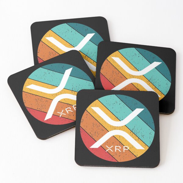 Item preview, Ripple XRP Grunge Sunset Design v3 designed and sold by Bitcoin-Fashion.