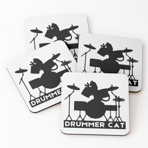 Item preview, Drummer Cat designed and sold by CozyMarket.