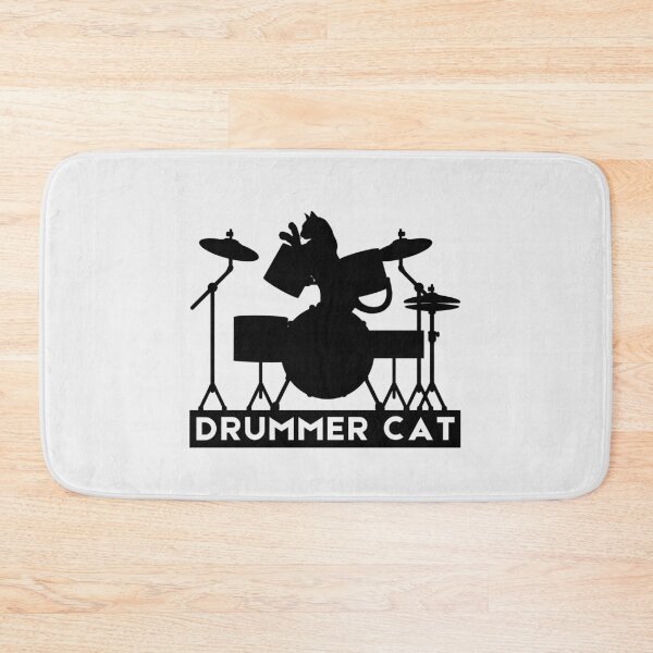 Item preview, Drummer Cat designed and sold by CozyMarket.