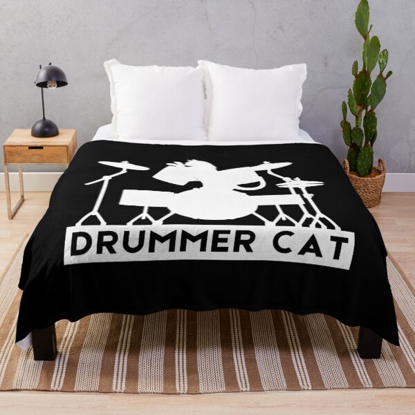 Item preview, Drummer Cat designed and sold by CozyMarket.
