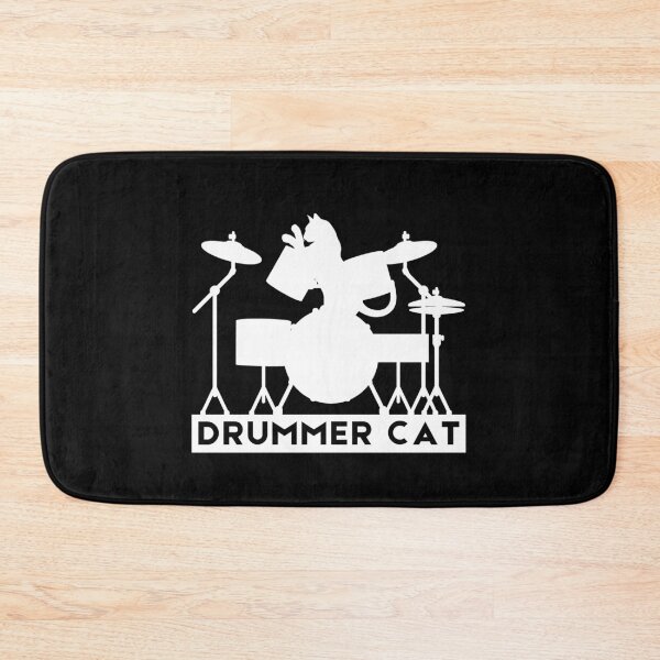 Item preview, Drummer Cat designed and sold by CozyMarket.