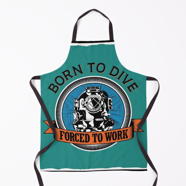Item preview, Vintage Born to Dive designed and sold by CAsual-Fashion.