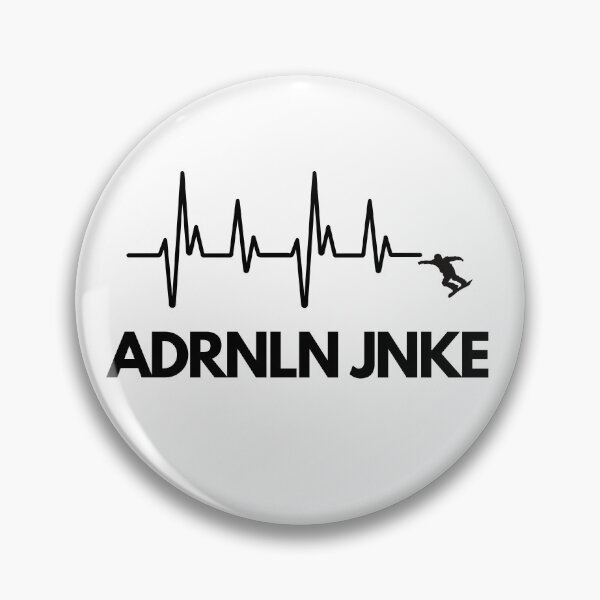Artikelvorschau, ADRNLN JNKE (Adrenalin Junkie) - Snowboard Design entworfen und verkauft von rgraphix.
