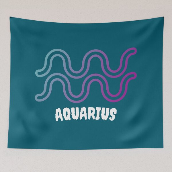 Item preview, Aquarius zodiac sign designed and sold by The Full Cart.