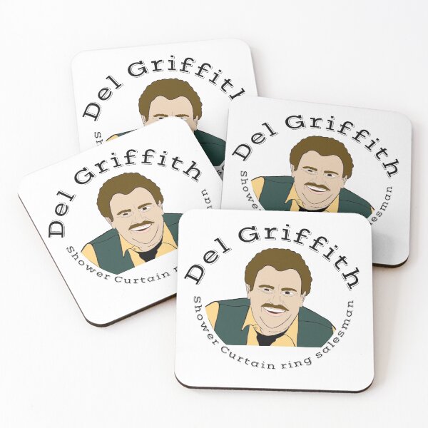 Artikelvorschau, Del Griffith, Verkäufer von Duschvorhangringen entworfen und verkauft von froggyleggs.