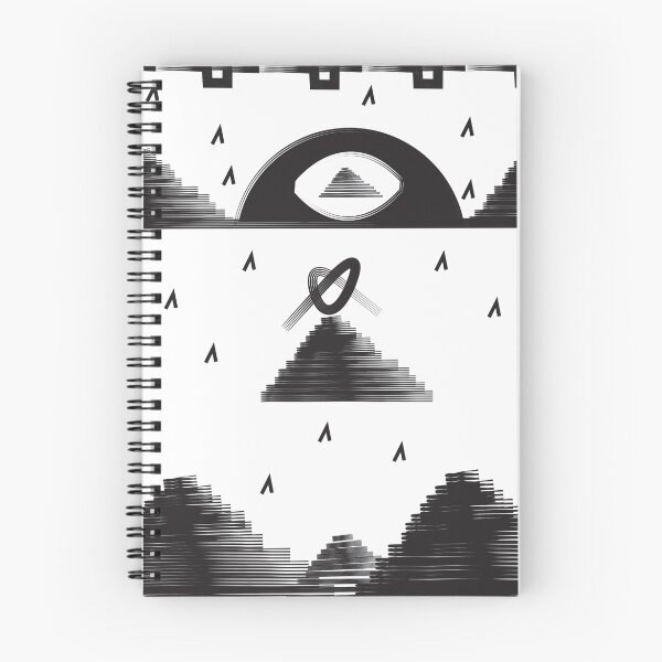 Item preview, 'Pyramids' design by LUCILLE designed and sold by LUCILLEART.