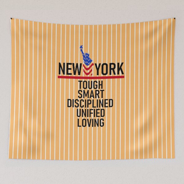 Item preview, New York tough smart disciplined unified loving designed and sold by aktiveaddict.