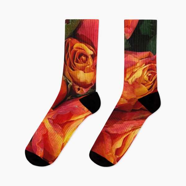Item preview, Orange and Yellow Roses  designed and sold by Gerhanj.