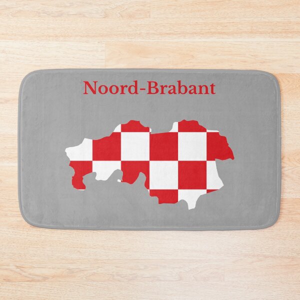 Item preview, North Brabant Province Map flag , Netherlands. designed and sold by marosharaf.