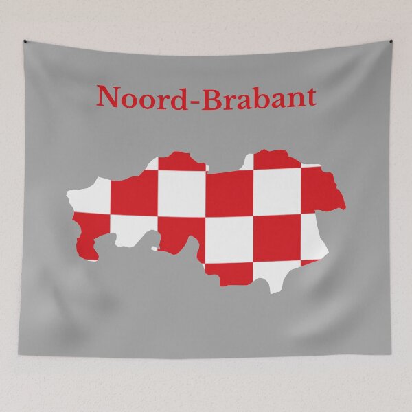 Item preview, North Brabant Province Map flag , Netherlands. designed and sold by marosharaf.