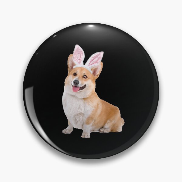 Item preview, Pembroke Welsh Corgi Wearing Easter Bunny Ears Dog designed and sold by MarkHudson78.