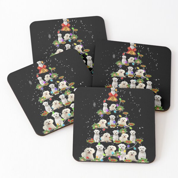 Item preview, Cute Bichon Frise Dog Christmas Tree Decor Xmas Tree designed and sold by EmilyPippin.