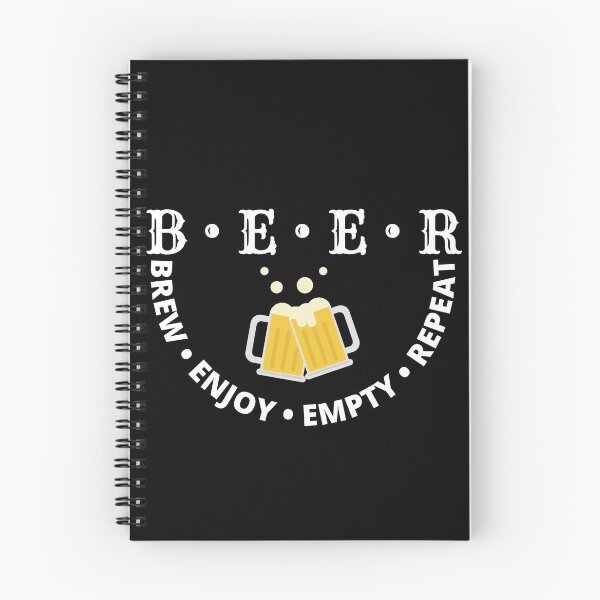 Item preview, Brew Enjoy Empty Repeat, Gift Beer Lover, Craft Beer Snob, Homebrewer designed and sold by HoatzonClothing.