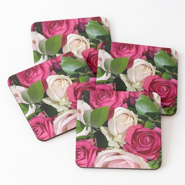 Item preview, Pink and White Roses designed and sold by Gerhanj.