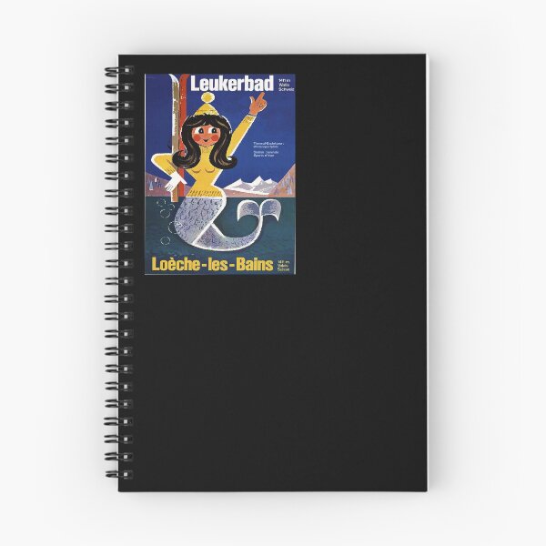 Item preview, retro iconic Leukerbad designed and sold by CorasPosters.