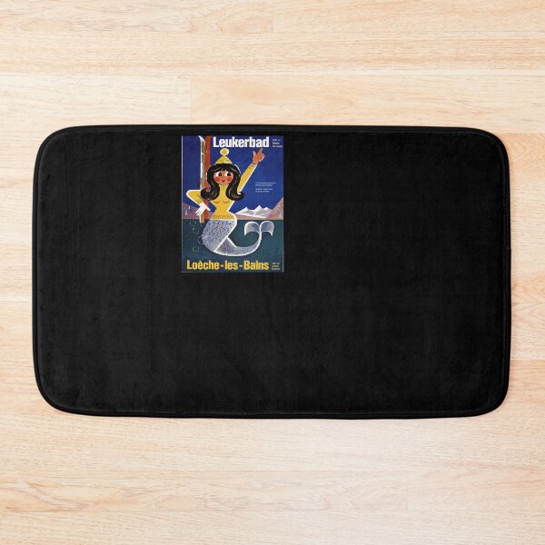 Item preview, retro iconic Leukerbad designed and sold by CorasPosters.