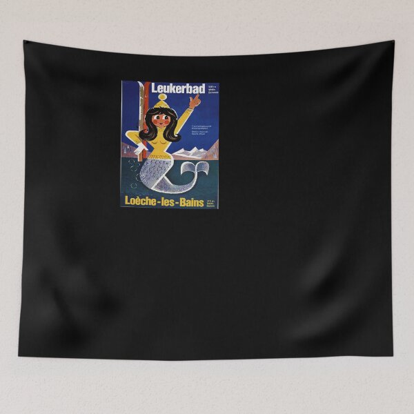 Item preview, retro iconic Leukerbad designed and sold by CorasPosters.