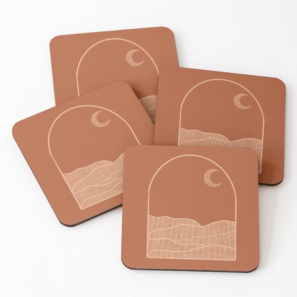Item preview, Boho minimalist landscape designed and sold by chelscreations.