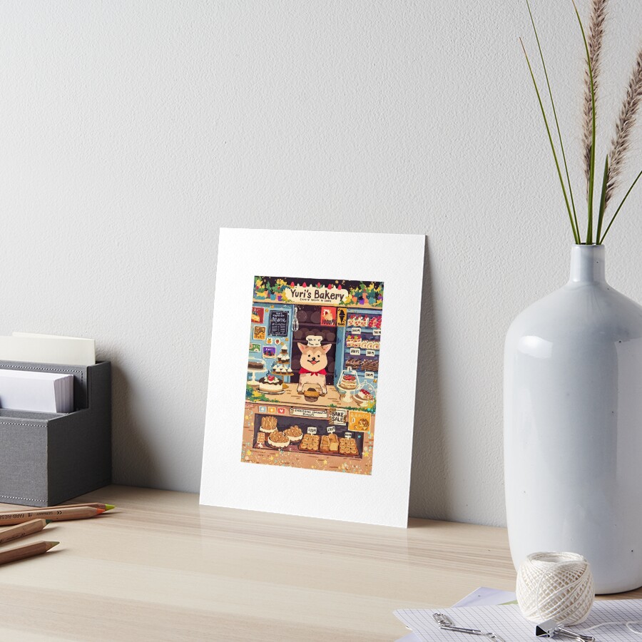 Item preview, Art Board Print designed and sold by yogurtpan.