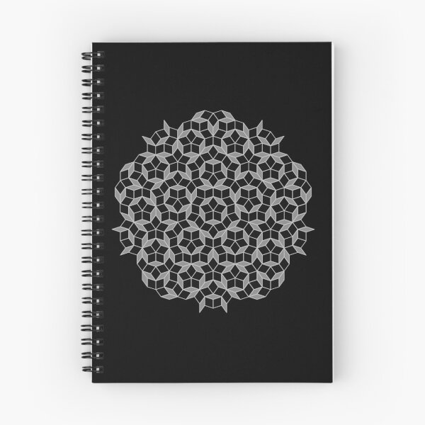 Item preview, Aperiodic tiling - Black and Silver designed and sold by rahilvalani.