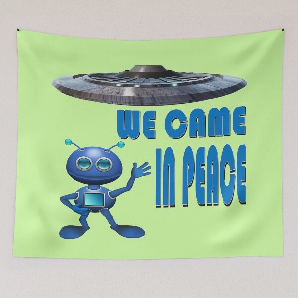 Item preview, We came in peace designed and sold by helenkaiy.