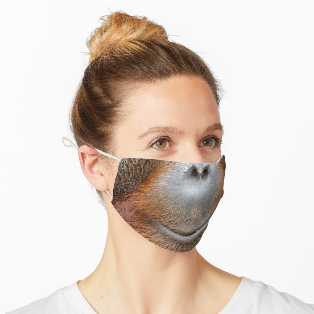 The Face of Tom, the Orangutan Mask