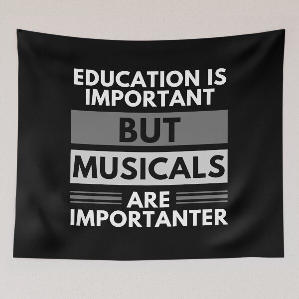 Artikelvorschau, Bildung ist wichtig, aber Musicals sind wichtiger entworfen und verkauft von m95sim.