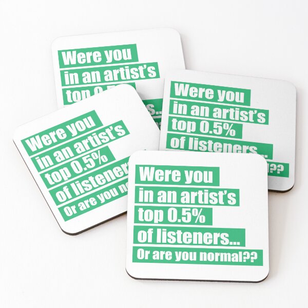 Item preview, Were you in an artists top 0.5% of listeners..or are you normal designed and sold by SuchiBArt.