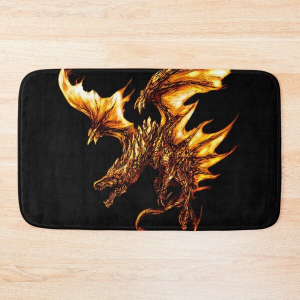 Item preview, Fiery Molten Burning Dragon Design designed and sold by LuckDragonGifts.