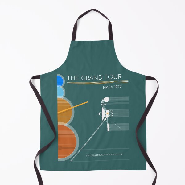 Item preview, Voyager: The Grand Tour. NASA 1977. Exploring The Outer Solar System (Teal) designed and sold by BGALAXY.