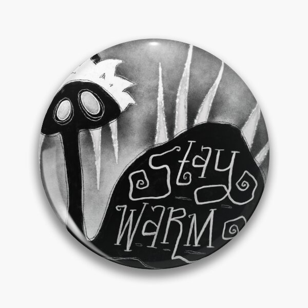 Artikelvorschau, "Bleib warm" Spooky Cute Cosy Icicle Monster entworfen und verkauft von meljenart.