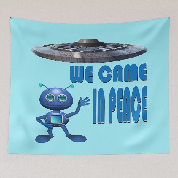 Item preview, We came in peace designed and sold by helenkaiy.