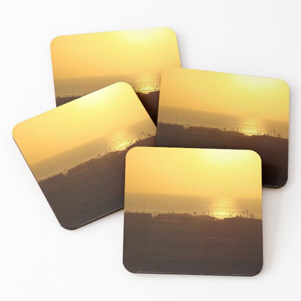 Item preview, Sunset at the beach, Sunset mask, Sunset tote bag, Sunset pillow, Sunset blanket designed and sold by PicsByMi.
