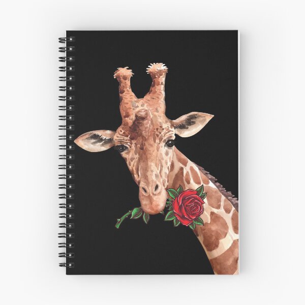 Item preview, Giraffe holding rose designed and sold by My-Best-Life.