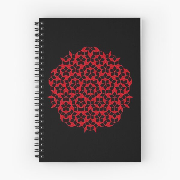 Item preview, Aperiodic tiling - Black and Red designed and sold by rahilvalani.