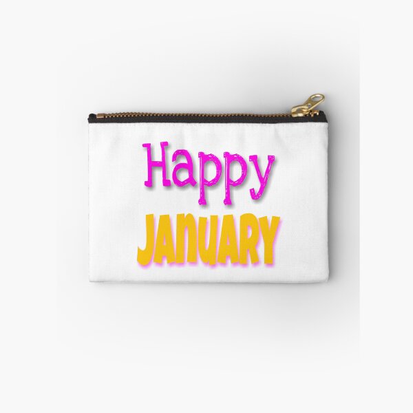 Item preview, Happy January print  designed and sold by 59SHOP24.