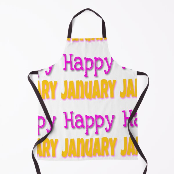 Item preview, Happy January print  designed and sold by 59SHOP24.