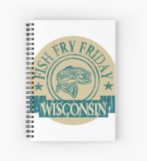 WISCONSIN FISH FRY Spiral Notebook