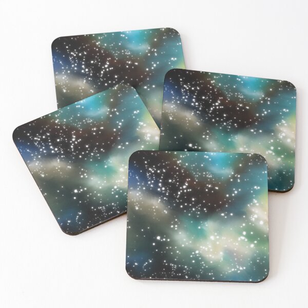 Item preview, galaxy blue and mint designed and sold by Copperhead Sisters.