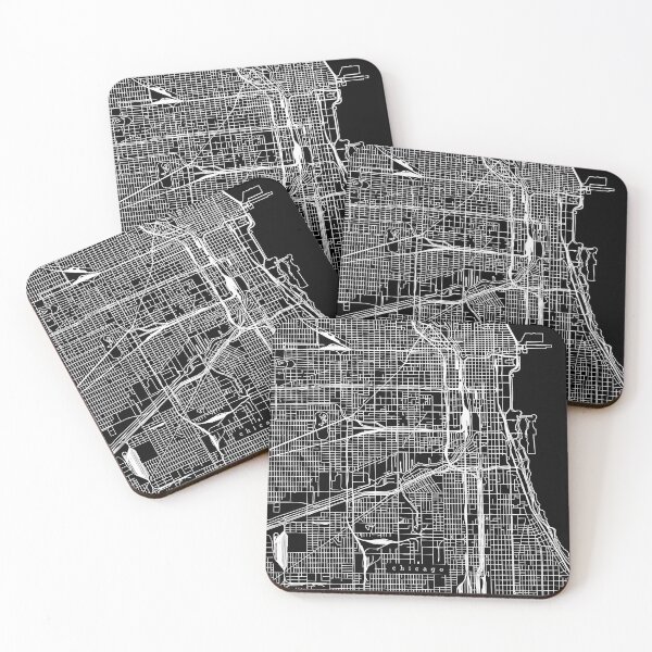 Item preview, Chicago Map designed and sold by RuumService.