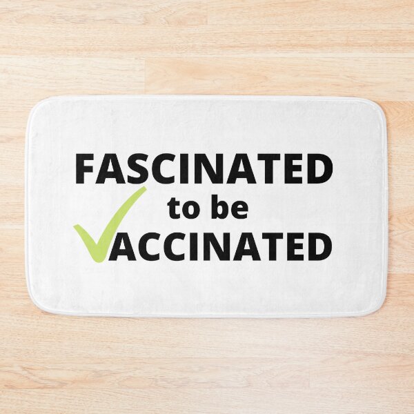 Item preview, Vaccinated BlackText designed and sold by Scubaloppy.