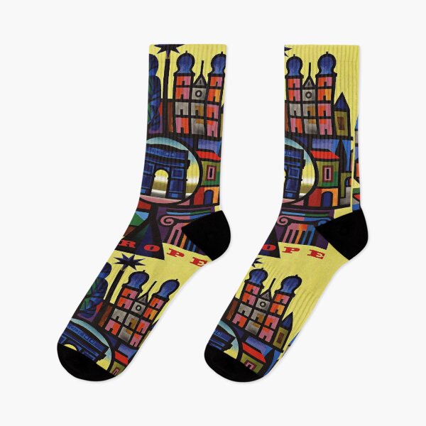 Item preview, retro iconic Europe designed and sold by CorasPosters.