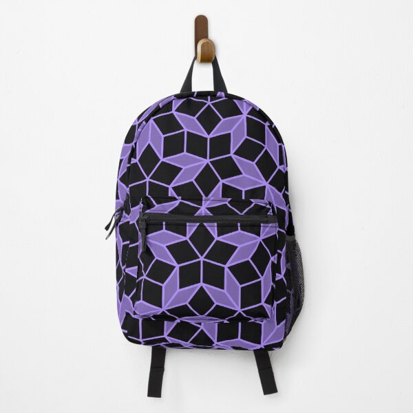 Item preview, Aperiodic tiling - Black and Purple designed and sold by rahilvalani.