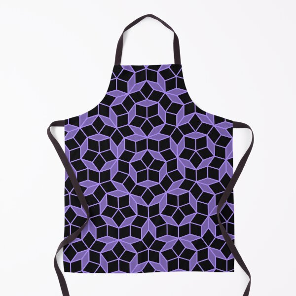 Item preview, Aperiodic tiling - Black and Purple designed and sold by rahilvalani.