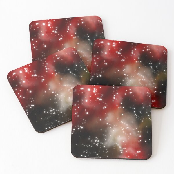 Item preview, Galaxy blood red designed and sold by Copperhead Sisters.