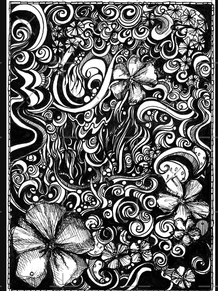 Overrun, Ink Drawing by djsmith70
