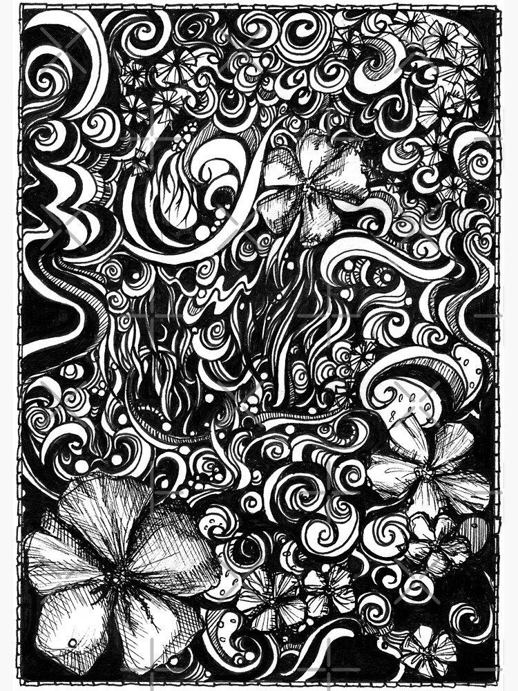 Overrun, Ink Drawing by djsmith70
